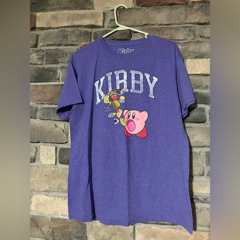 Nintendo Kirby Purple Short Sleeve Tee